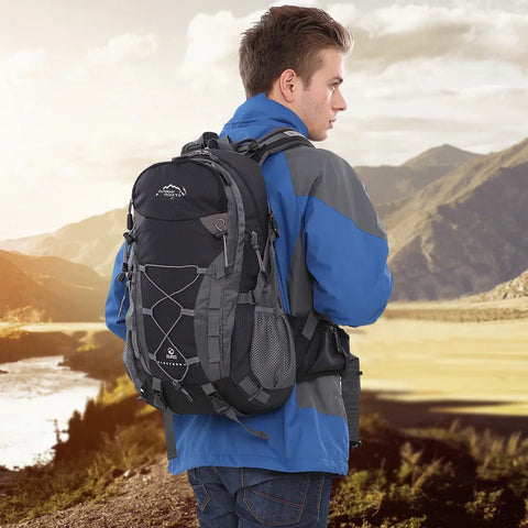 Hiking camping storage backpack