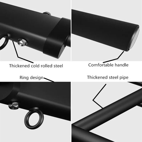 Fitness Wall Mounted Heavy Duty Horizontal Bar