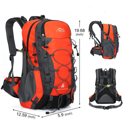 Hiking camping storage backpack