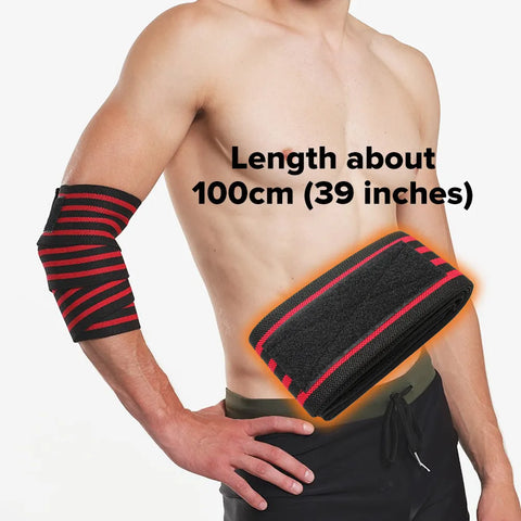 1PCS 100cm Long Wrap Elbow Strap