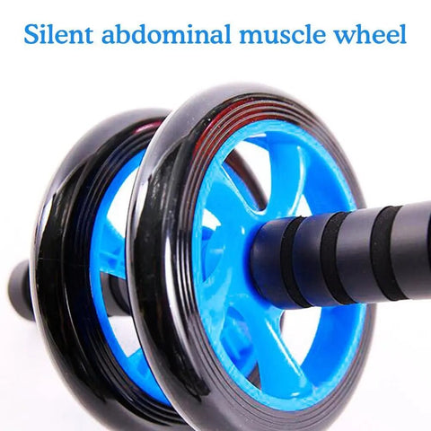 No Noise Abdominal Wheel Non-slip Roller With Knee Mat