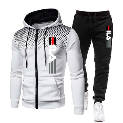 New Tracksuit For Men Hoodie Fitness Gym Clothing