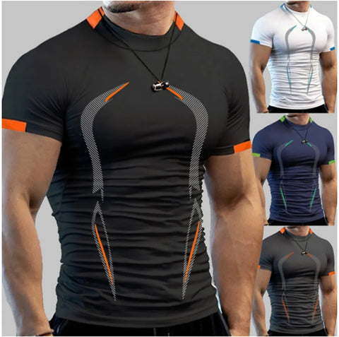 Summer Gym Shirt Sport T Shirt Men